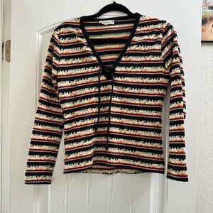 🌞 90s Vintage Colorful Short 3/4 Sleeve Top